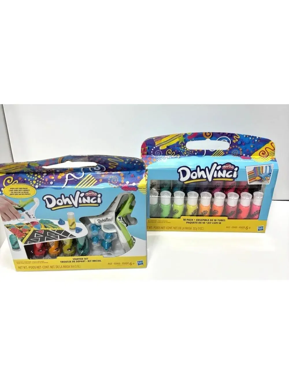 DohVinci Starter Art Set with Drawing Tool & 18-Pack Color Drawing Compound NEW